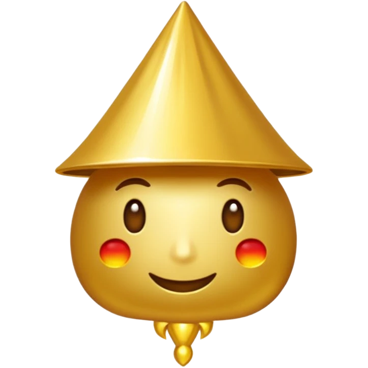 Varita mágica de oro  emoji