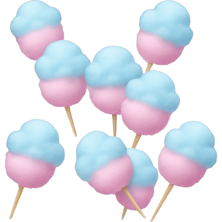 Cotton candy emoji