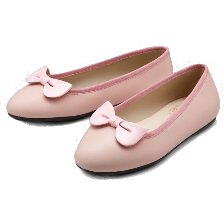 Chaussons ballerines isotoner semelles en cuir  emoji