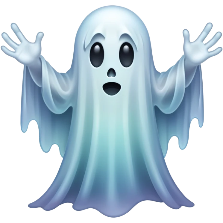 spooky ghost emoji