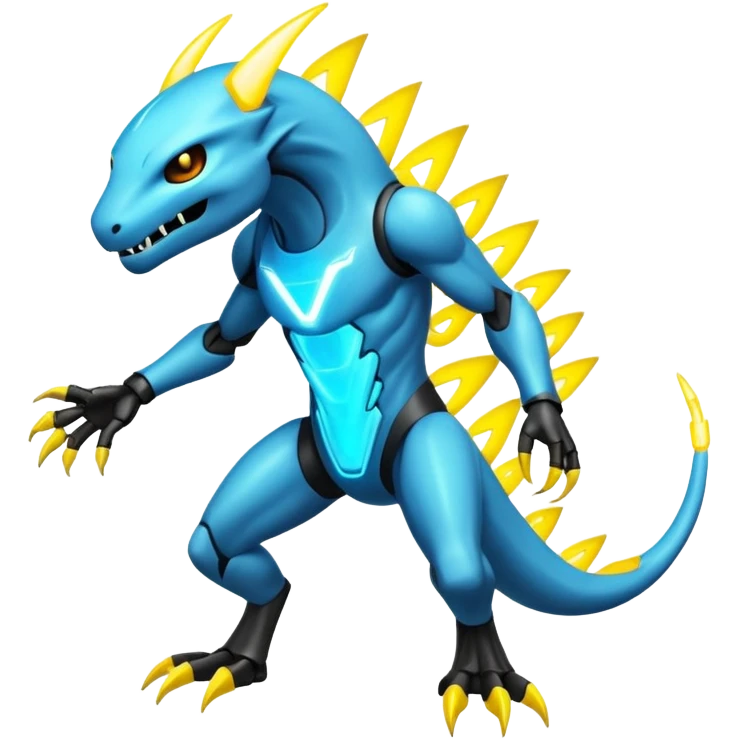 Elektrisk-Fakémon-hybrid-creature (full body)  emoji