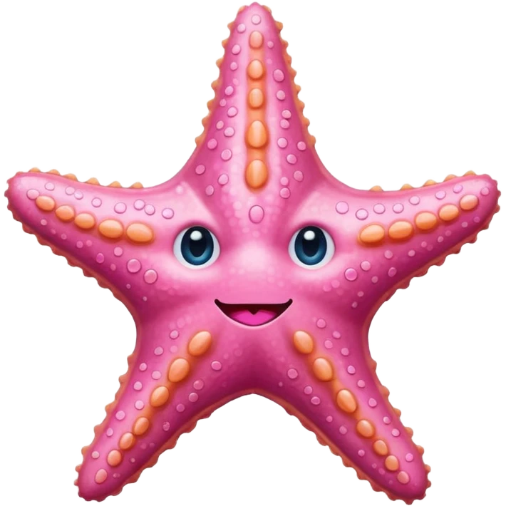Blushed starfish emoji