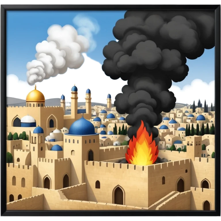 Jerusalem war  emoji