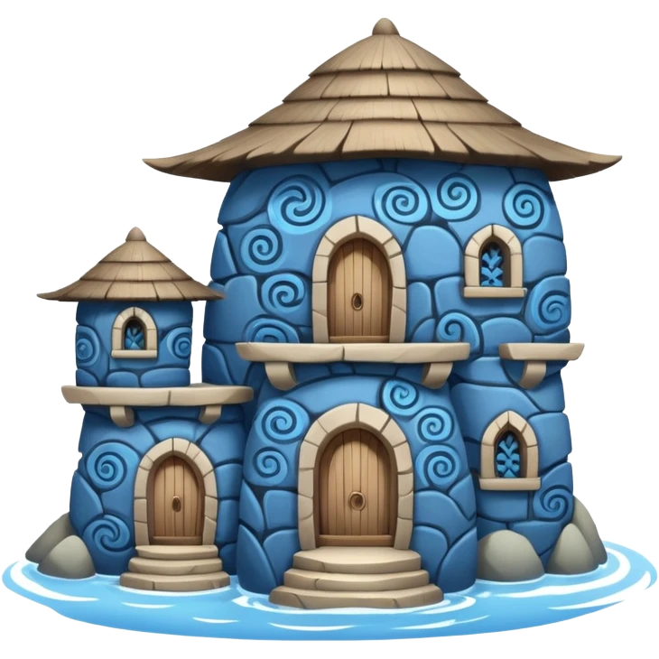 water elementaltribe house emoji