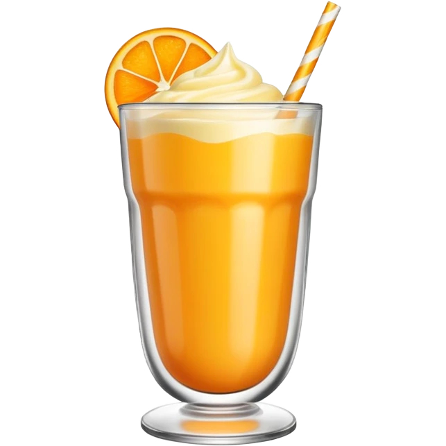Mango cream slush  emoji