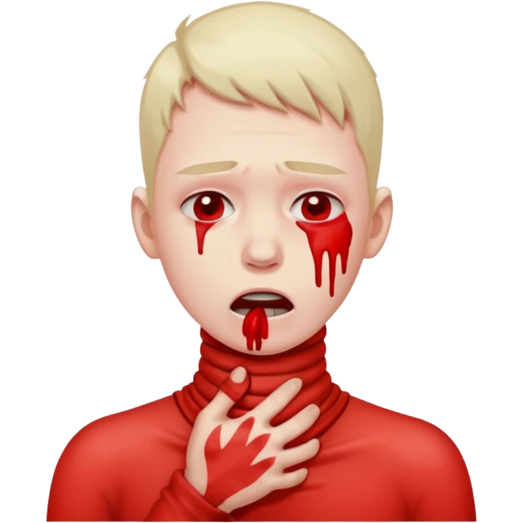 choking yourself emoji