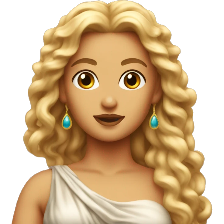 The goddess Aphrodite  emoji