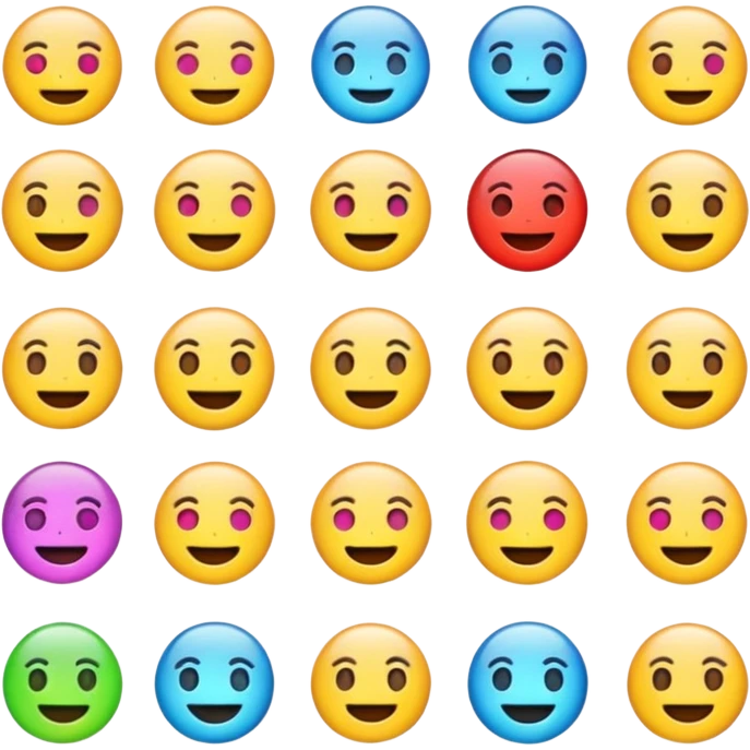 basic emoji's iphone  emoji
