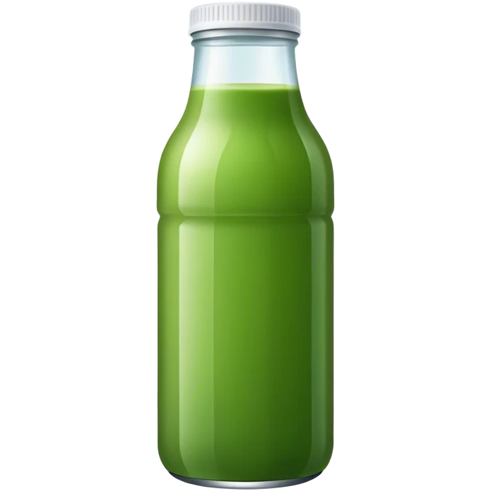 Bottle green juice emoji