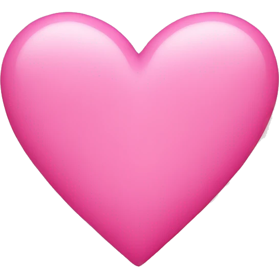 pink heart emoji