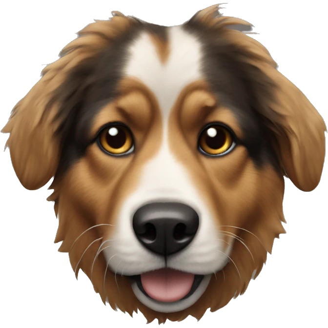 Bernar mountain dog emoji