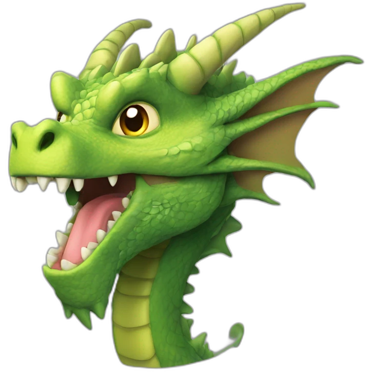 Dragon trois têtes emoji