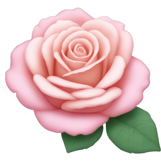 Cœur pastel rose emoji