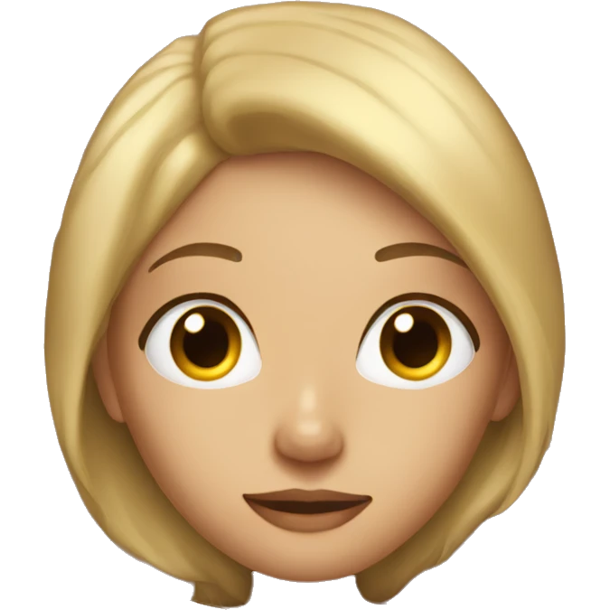 blonde girl laying in bed  emoji