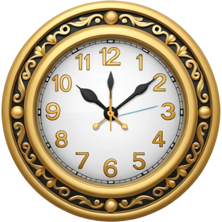 Clock it emoji