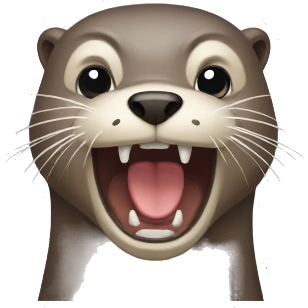 angry otter emoji