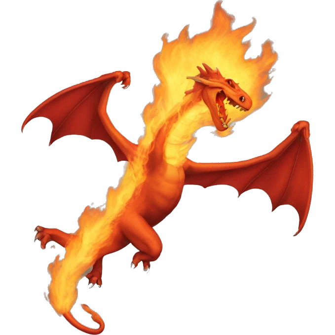 Dracaufeu emoji