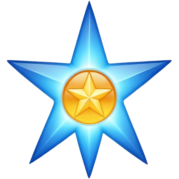 Blue Star  emoji