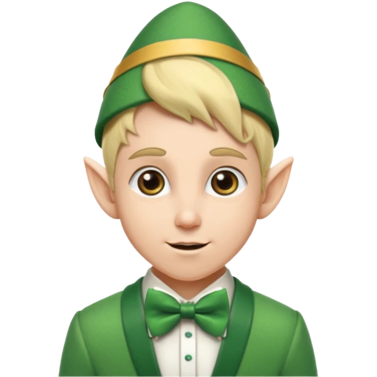 elf with bow tie emoji