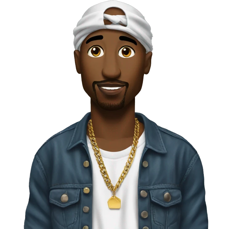 Tupac emoji