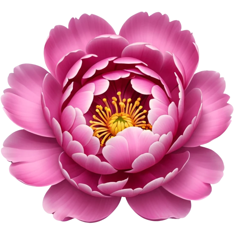 Peony emoji