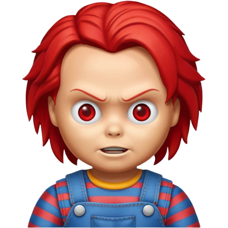 Un emojin de chuky emoji