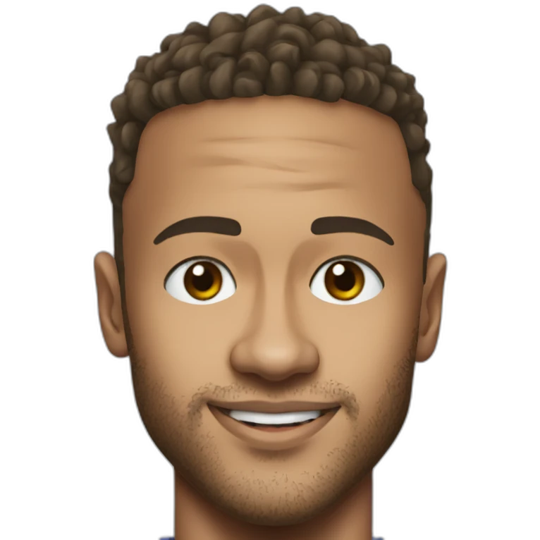 retrato de neymar jr emoji