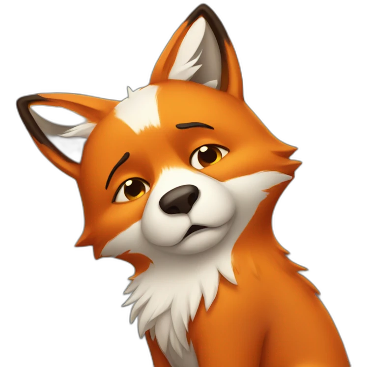 fox sad emoji