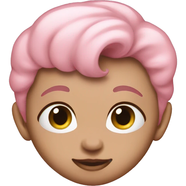 Baby pink heart emoji