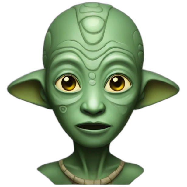 Maya alien emoji