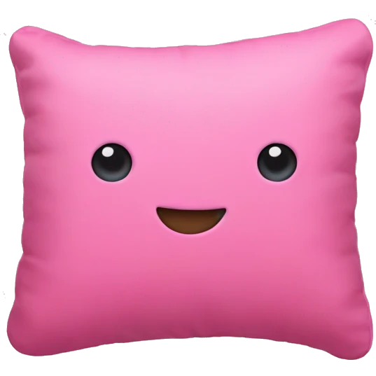 Pink pillow  emoji