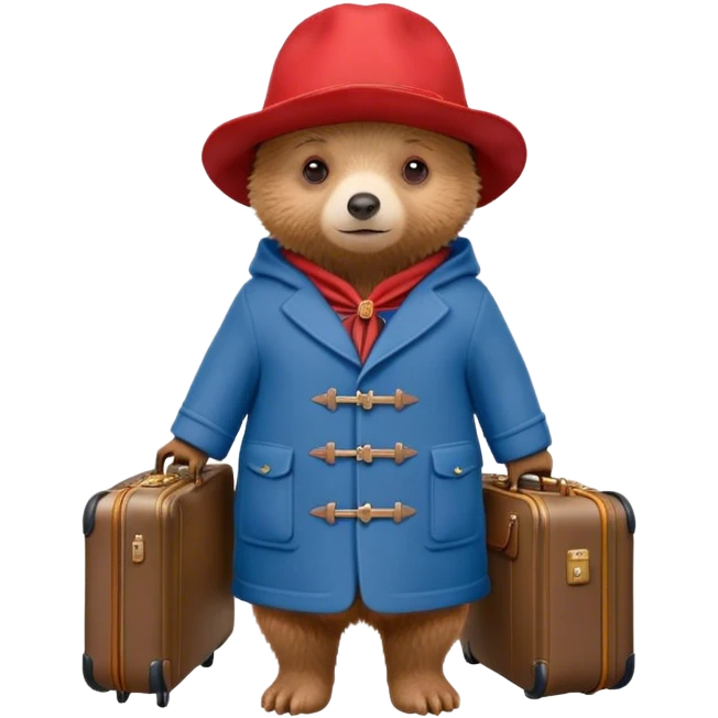 Paddington bear emoji