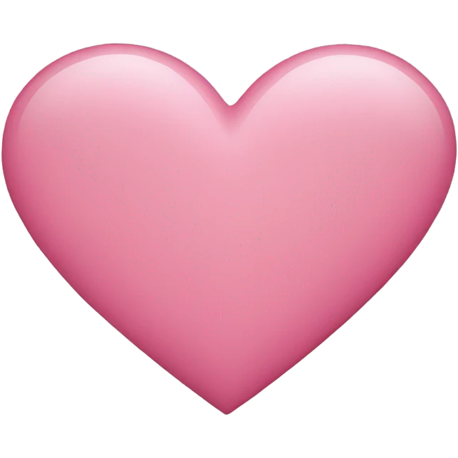 Pink heart  emoji