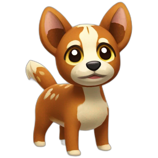 canela animal crossing emoji