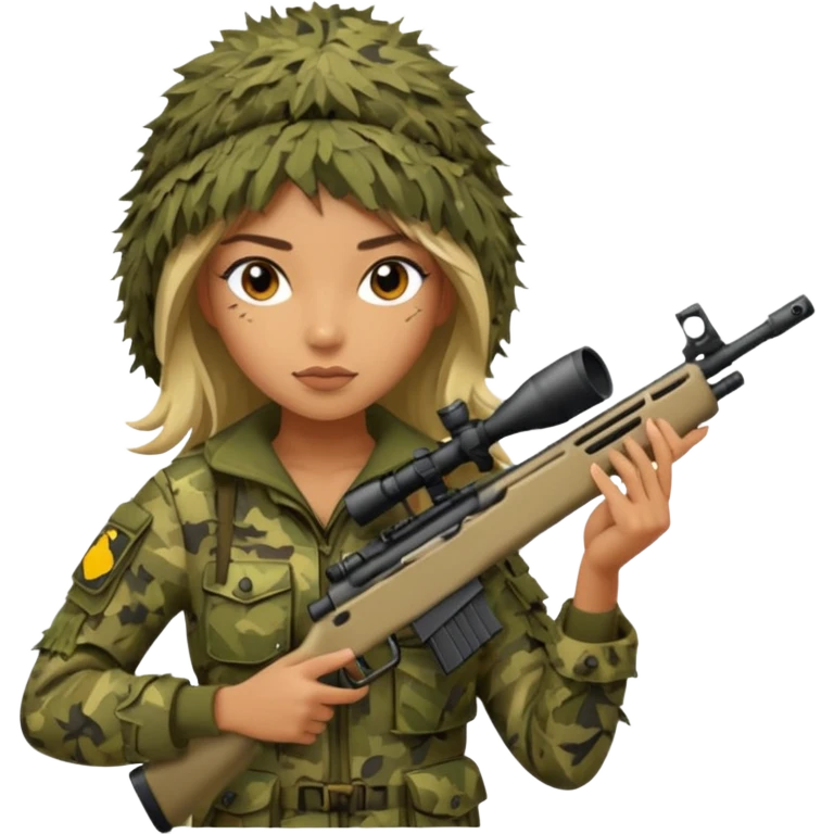 Sexy Girl sniper emoji