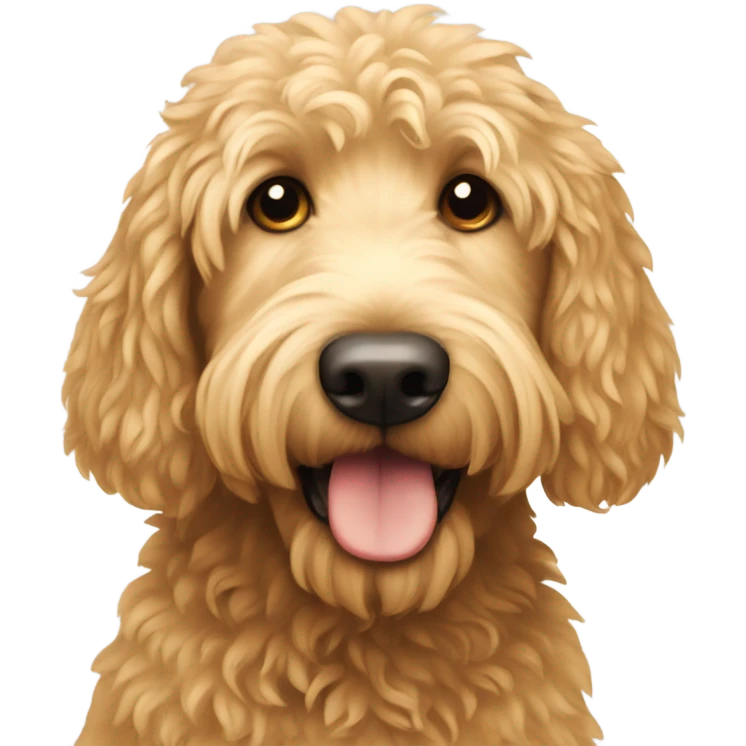 Golden doodle emoji