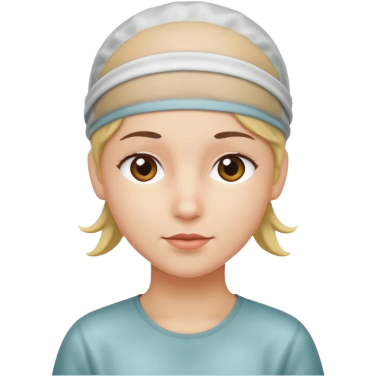 person wearing a hairnet emoji
