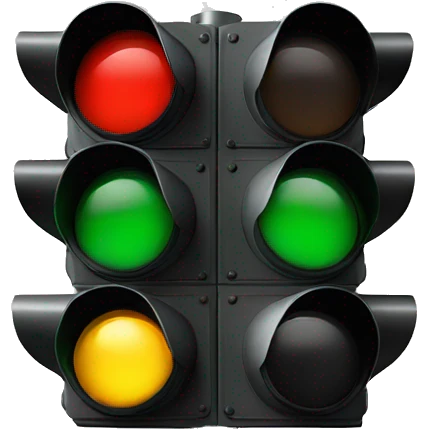 Crossed Traffic light emoji