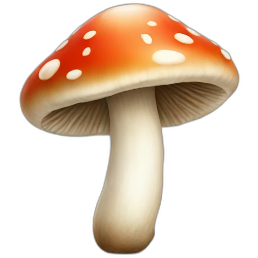 realistic mushroom  emoji