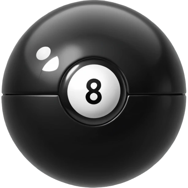 magic eight ball emoji
