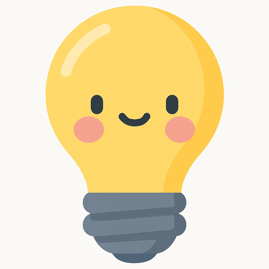 lightbulb emoji