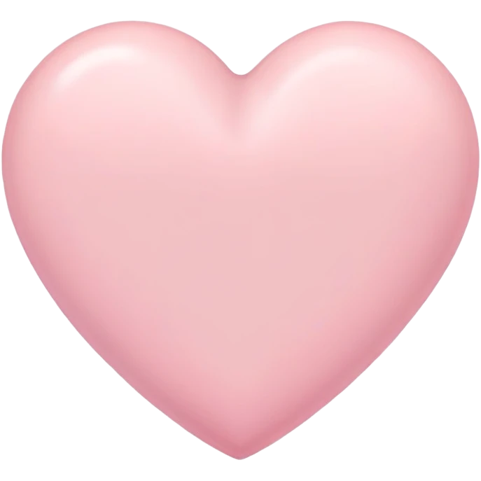 Cœur pastel emoji