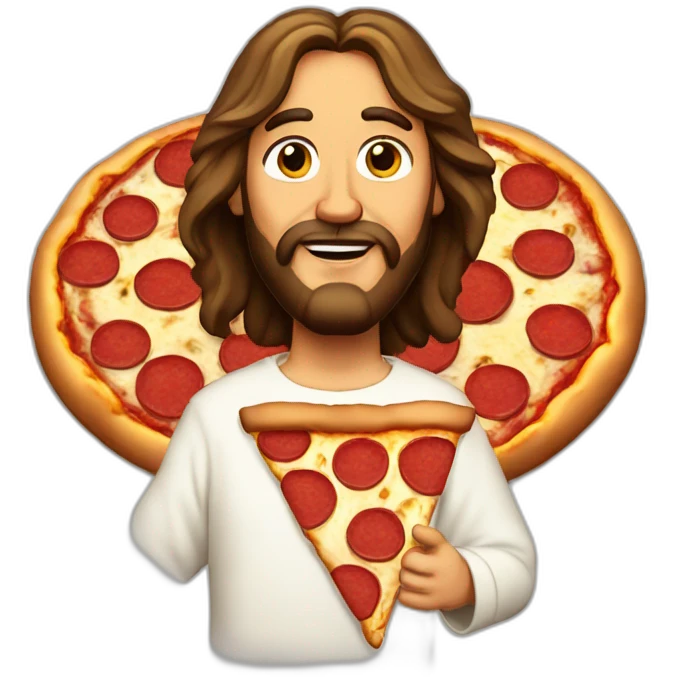 pizza jesus emoji