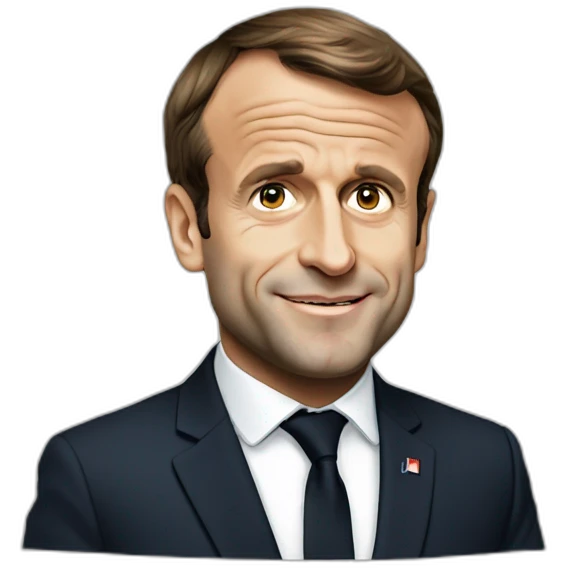 Emmanuel Macron emoji