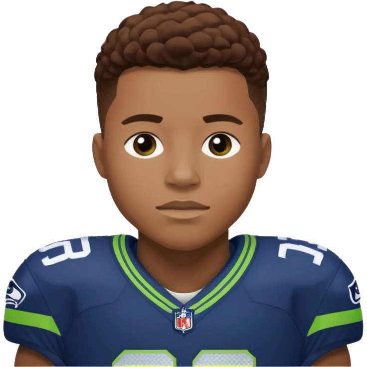 do an emoji of Seattle Seahawks' wide receiver Jaxon Smith-Njigba emoji
