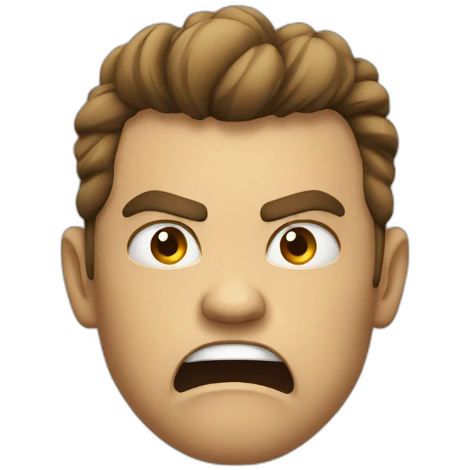 Angry  emoji
