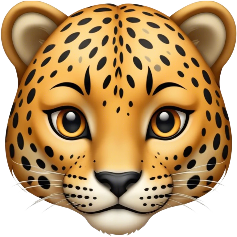 Leopard head emoji