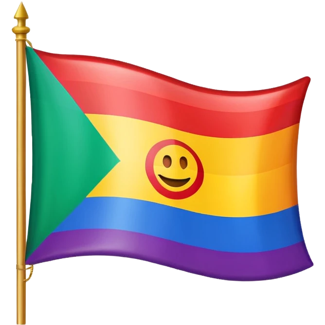 Эмодзи-Цыганский флаг emoji