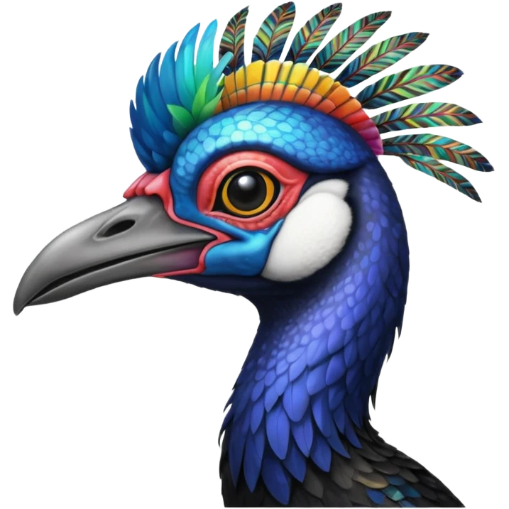 Cassowary emoji
