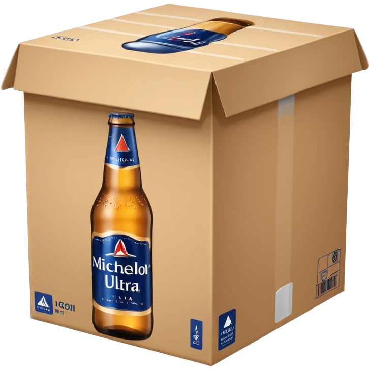 box of Michelob Ultra emoji